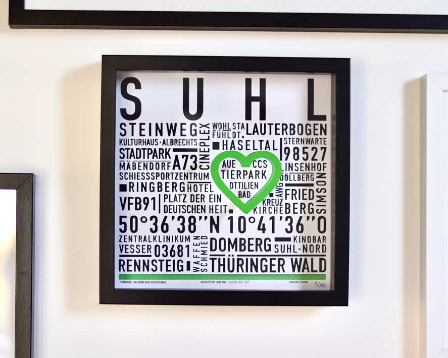 Suhl (Quadrat 27x27cm)