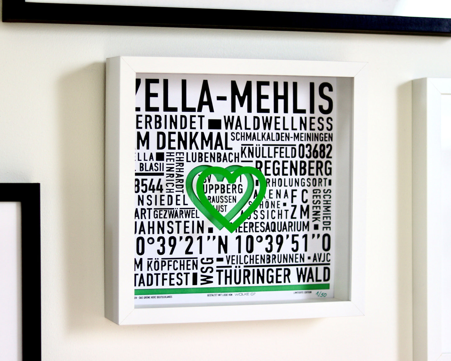 Zella-Mehlis (Quadrat 27x27cm)